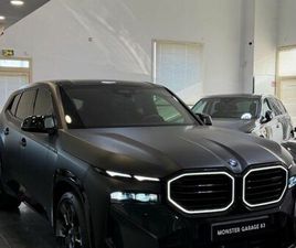 BMW XM ( G09 ) FULL BLACK 4,4 V8 653CH HYBRIDE - FULL OPTIONS CATALOGUE - SUIVI BMW - ORIGINE ??