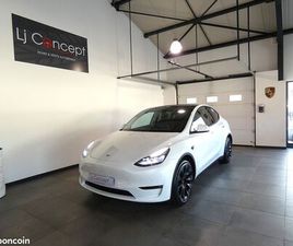 TESLA MODEL Y GRANDE AUTONOMIE DUAL MOTOR AWD - 1°MAIN - ORIGINE FRANCE - TVA - 52'525 KM - TOIT PANORAMIQUE - FULL LED - CAMÉRA - JANTES 20