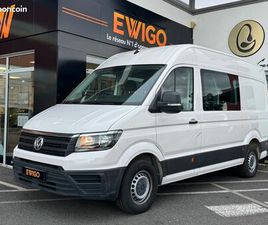 VOLKSWAGEN CRAFTER VU FG 2.0 TDI 177 CH 35 L3H3 BUSINESS FLEXCAB PROPULSION RS - 7 PLACES - TVA RECUPERABLE