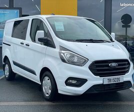 FORD TRANSIT CUSTOM FG 300 L1H1 2.0 ECOBLUE 105 CABINE APPROFONDIE TREND BUSINESS