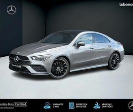 MERCEDES CLA CLA 220 MERCEDES CLA COUPÉ 220 D AMG LINE TO SIEGES AVANTS SPORT CHAUFF