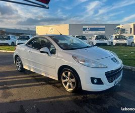 207 CABRIOLET BLANCHE AN 2012 / GARANTIE /3950