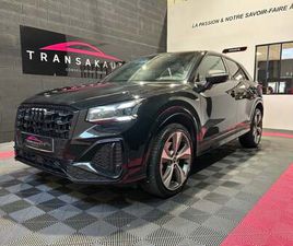 AUDI Q2 Q2 35 TFSI 150 S TRONIC 7 S LINE BLACK EDITION / GARANTIE CONSTRUCTEUR 11/26 / 1ERE MAIN