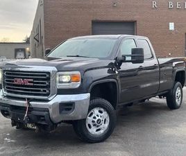 2015 GMC SIERRA 2500HD 4WD BOSS V SNOW PLOW-DOUBLE CAB-LONG BOX