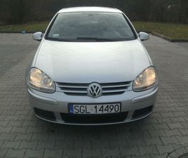 VW GOLF V 5 1.6BENZ LPG 2005ROK 220TYS KM OC 08.2026 5-DRZWI KNURÓW • OLX.PL