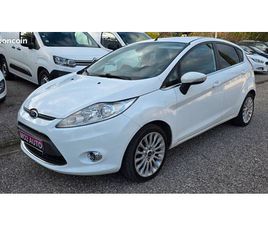 FORD FIESTA 1.4 TDCI 70CH TITANIUM 2012 163.000KMS CLIM REG RADAR TEL...