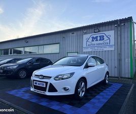 FORD FOCUS III 1.0 SCTI ECO 100CV CLIM RADAR AR SIÈGES CHAUFFANTS 5 PORTES GARANTIE 12 MOIS