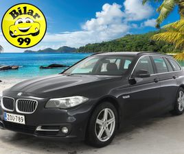 BMW 520 F11 TOURING 520D A XDRIVE BUSINESS *KONJAKKI SPORTTINAHAT / HIFI / LÄMMITETTÄVÄ M-RATTI / KOUKKU / TUTKAT* - HULLUT VÔLIPÔIVÔT 2,49% KORKOTARJOUS - *2X 