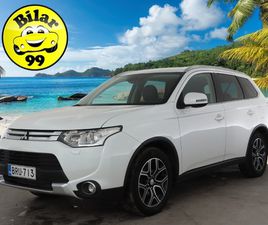 MITSUBISHI OUTLANDER 2,2 DI-D INTENSE AT 4WD 5P * SUOMI-AUTO / ACC / P.KAMERA / LOHKO+SISÄ / KOUKKU / PUOLINAHAT * - HULLUT JOULUT 2,49% KORKOTARJOUS - KAHDET R