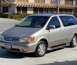 2001 TOYOTA SIENNA XLE 3.0L V6-7SEATS-LEATHER-1 OWNER! LOW MILES