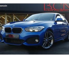 BMW 118I 136CH PACK M, BLEU ESTORIL, JANTES EN 18P, LEDS, ALCANTARA...