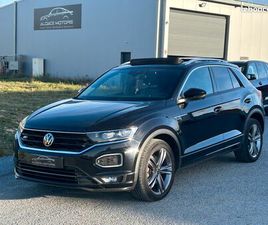 VOLKSWAGEN T-ROC R-LINE / 2.0 TDI 150 CH / DSG / TOIT OUVRANT PANO / CAMÉRA / HAYON ÉLECTRIQUE / TRÈS BELLE CONFIGURATION / GARANTIE 3 MOIS