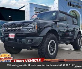 FORD BRONCO FORD BRONCO BADLANDS ADVANCED 4P 4X4 TOUT COMPRIS HORS HOMOLOGATION 4500E