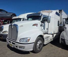 KENWORTH T680 SLEEPER SEMI TRUCK THERMO KING REEFER TRAILER CUMMINS