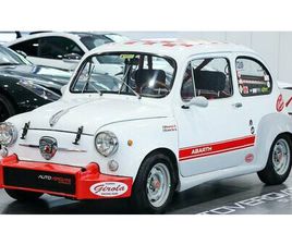 1967 ABARTH 850 TC BLANC MANUEL, 4 VITESSES CONDUITE À GA...