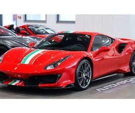 FERRARI 488 GTB 2019 FERRARI 488 ROUGE AUTOMATIQUE, 7+ VITESSES CONDUITE...