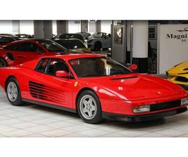 1990 FERRARI TESTAROSSA ROUGE MANUEL, 5 VITESSES IN ITALI...