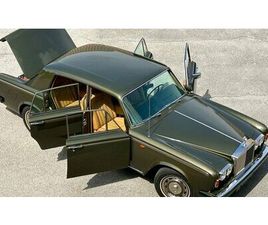 1978 ROLLS-ROYCE SILVER SHADOW 6.8 II ITALIANA TARGA MILANO A VENDRE