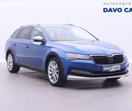 ŠKODA SUPERB 2,0 TDI DSG 4X4 CZ SCOUT DPH