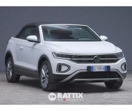 VOLKSWAGEN T-ROC CABRIOLET VOLKSWAGEN T-ROC 2022 CABRIOLET T-ROC CABRIOLET 1.