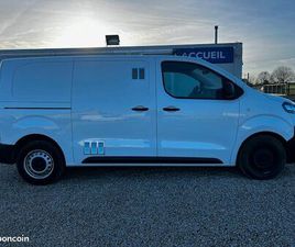 CITROEN JUMPY FGN M BLUEHDI 120 S&S BVM6 DRIVER, FOURGON 3 PLACES, DIESEL, 04/2022, 128 500 KM, MANUELLE : BV6, 14 200 , TVA, 1ER MAIN, BON ÉTAT GÉNÉRAL, TOUTES
