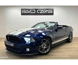 FORD MUSTANG SHELBY GT500 5.4 550 CH / RÉGULATEUR / SIÈGES SPORT / BLEU KONA / IMMAT. FRANÇAISE