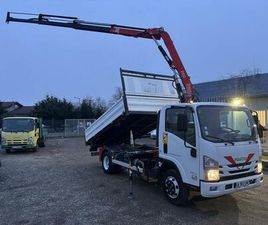 ISUZU LA SÉRIE N GRUE F50A.0.23 P75 5.2L 190TRIBENNE