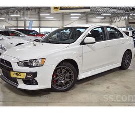MITSUBISHI LANCER, CENA 37 400 €. MITSUBISHI LANCER EVO X SST. 2014. GADA. IESPĒJAMS APMĒRĀ);CO2:240; PAPILDUS - SLUDINĀJUMI