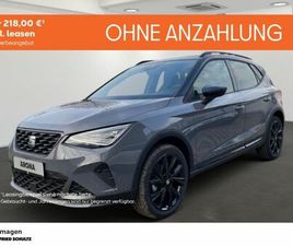 SEAT ARONA 1.0 TSI FR BLACK EDITION DSG NAVI KAMERA V