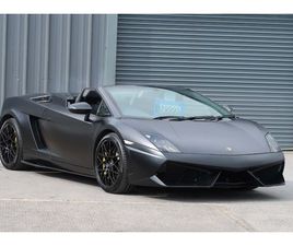 LAMBORGHINI GALLARDO SPYDER 2010 (10) 5.2 V10 LP5604 SPYDER EGEAR 4WD 2DR