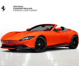 CERTIFIED 2025 FERRARI ROMA SPIDER BASE
