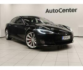 TESLA MODEL S S100D PERF. LUDICROUS / FSD / PANORAAMA / KEYLESS / ADAPT.VAK / PERUUTUSKAMERA / ILMAJOUSET