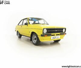 A MATCHING NUMBERS RSOC REGISTERED FORD ESCORT RS MEXICO WITH 42,994 MILES