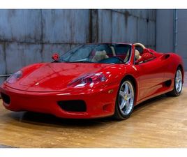 NO RESERVE: 17K-MILE 2005 FERRARI 360 SPIDER