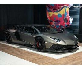 LP 750-4 SV 6.5 V12 | 1-600 CG FRANÇAISE MALUS PAYÉ | HISTORIQUE