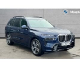 BMW X7 40D BMW X7 X7 XDRIVE40D MHT M SPORT 5DR STEP AUTO