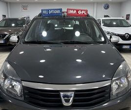 DACIA SANDERO STEPWAY DACIA SANDERO STEPWAY 1.6 GPL 2012 NUOVA