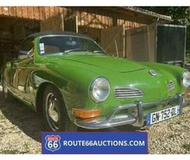 VOLKSWAGEN KARMANN GHIA CABRIOLET | 1973 | ROUTE 66 AUCTIONS — OLDTIMERS — MARKTPLAATS