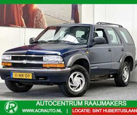 CHEVROLET BLAZER - USA 4.3 WAGON E LPG/G3 LEDER AIRCO STOELVERWARMING TREKHAAK ZEER MOOI BRGL