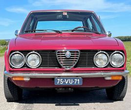 ALFA ROMEO ALFETTA - 1.8 L ORIGINEEL NEDERLANDS, IN ZEER GOEDE STAAT, RIJDT HEERLIJK!