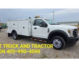 2019 FORD F-550 4WD 11FT MECHANCS LUBE SERVICE UTILITY BED TRUCK 6.8L