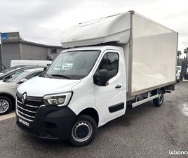 RENAULT MASTER 22 492 HT • MASTER 2.3 DCI 145 GRD CFT CAISSE 20M3 HAYON + PORTE LATÉRALE