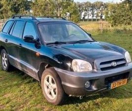 HYUNDAI SANTA FE HYUNDAI SANTA FE 2.4 I 16V 2WD 2006 ZWART — HYUNDAI — MARKTPLAATS