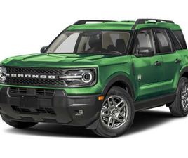 USED 2025 FORD BRONCO SPORT BIG BEND