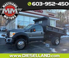 2011 FORD SUPER DUTY F-550 DRW WOW 4X4 6.7L POWERSTROKE DIESEL DUMP 95K MILES!!!