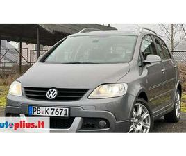 VOLKSWAGEN CROSSGOLF VOLKSWAGEN GOLF PLUS CROSS, 1.9 L., HATCHBACK