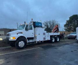 2006 STERLING ACTERRA CRANE TRUCK / WELDER / WINCH-LOW MILES 40,409