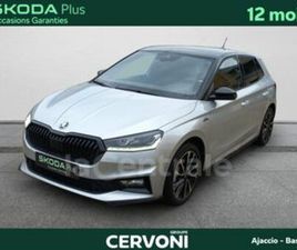 SKODA FABIA IV 1.0 TSI 116 EVO 2 MONTE-CARLO DSG7