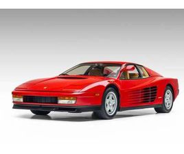 1986 FERRARI TESTAROSSA MONOSPECCHIO