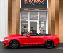 CABRIOLET 2.3 ECOBOOST 317CV PREMIUM - SIEGES CHAUFFANTS+REFRIGIRANTS - SON SHAKER - ENTRETIEN FORD